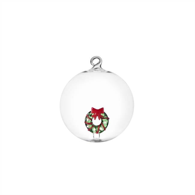 Ichendorf - Palla di Natale ghirlanda natalazia 8cm