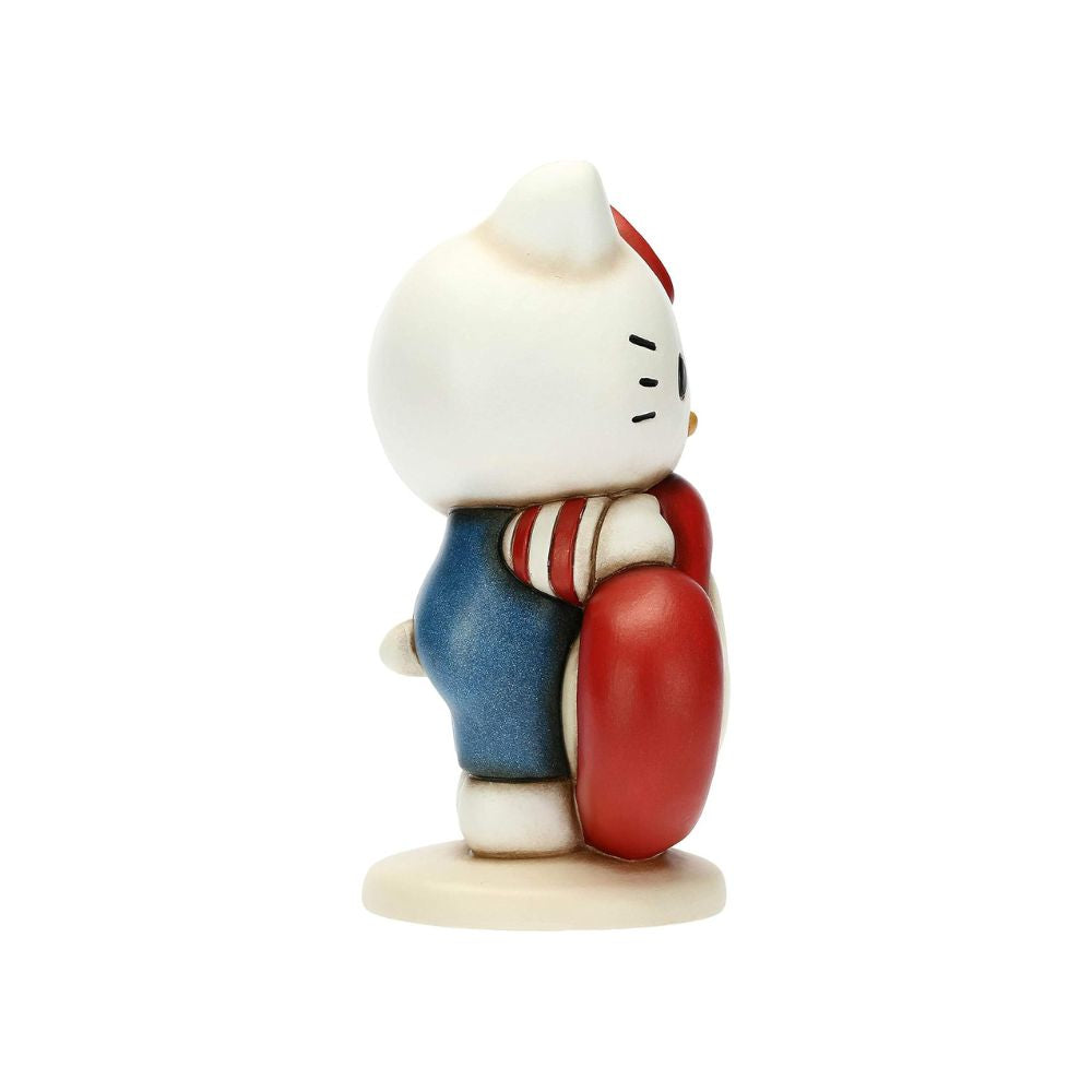 Thun - hello kitty grande con cuore in ceramica 20cm - Senza Scatolo