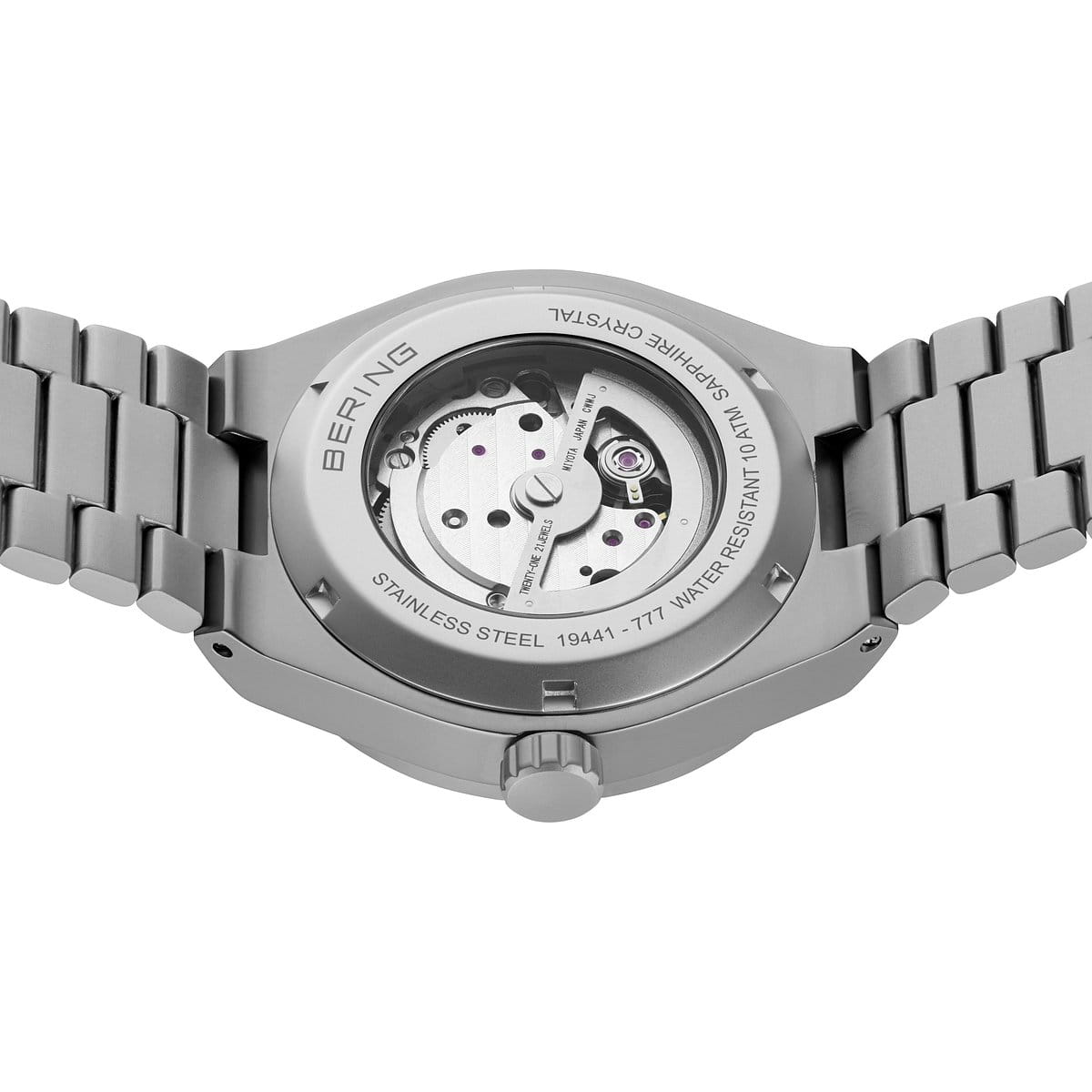 Bering Grigio Spazzolato Orologio 19441-777