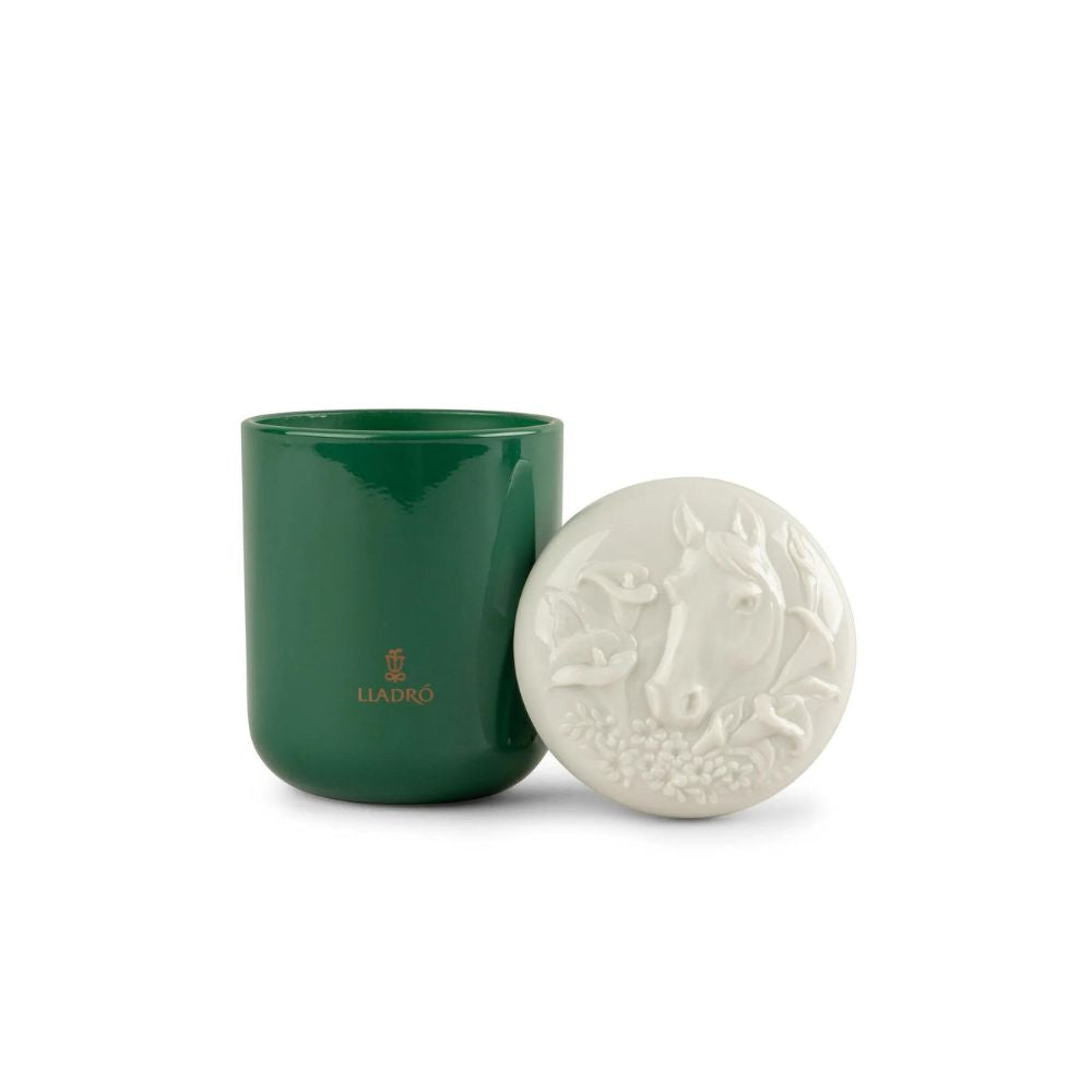 Lladrò - candela profumata cavallo giardini di valencia 590g