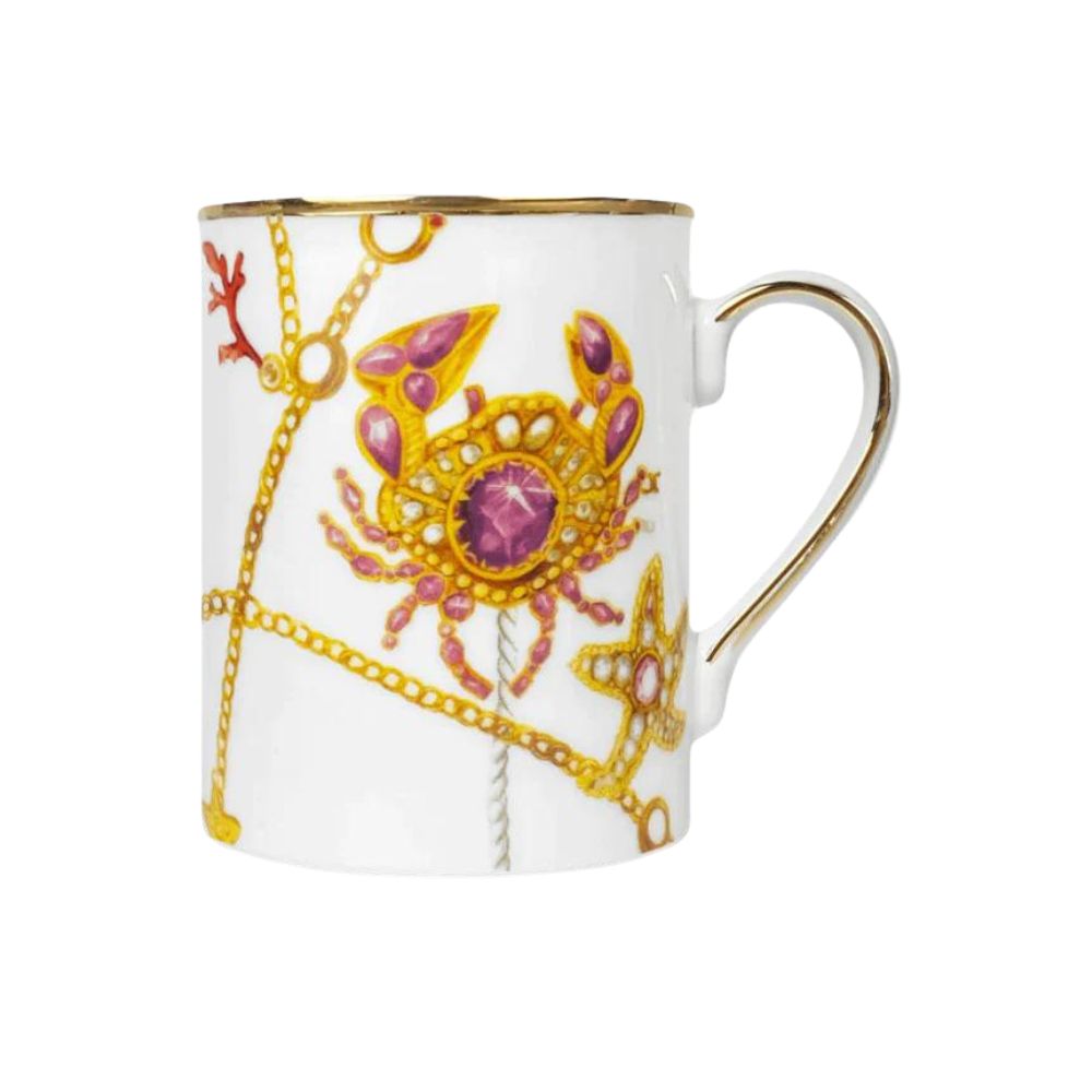 Baci Milano - Tazza Mug Portofino Granchio in Porcellana