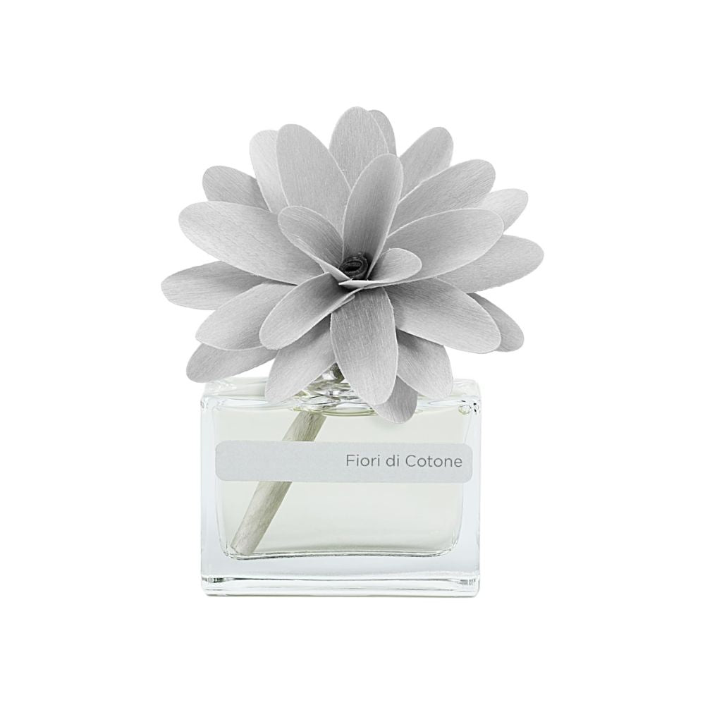 Muhà - profumatore d'ambiente flower diffuser - fiori di cotone 30ml