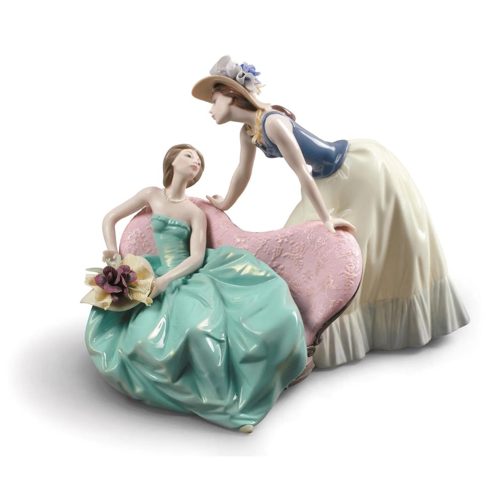 Lladrò - scultura figura donne 23cm