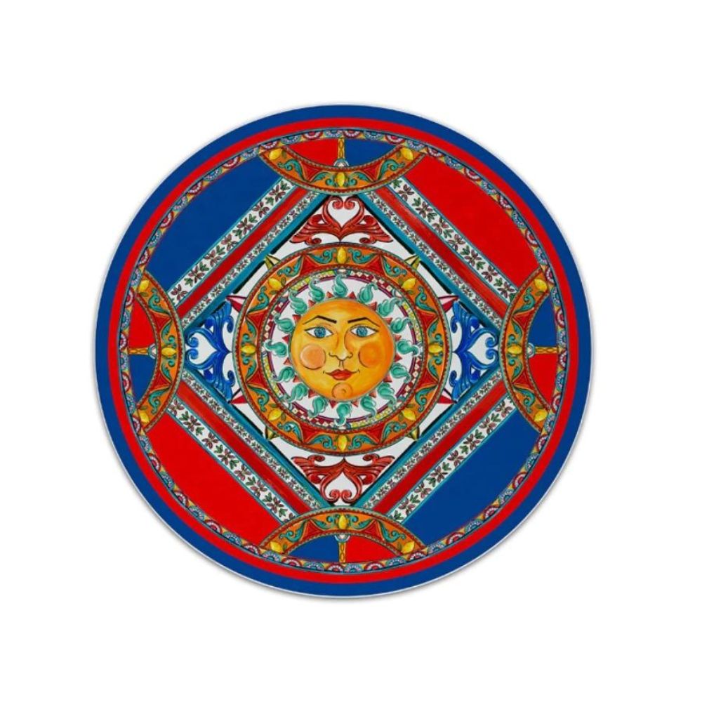 Baci Milano - Vassoio Rotondo in Melamina Sole mio 48cm