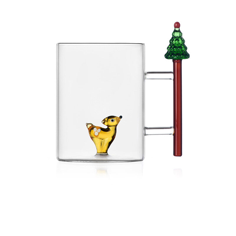 Ichendorf - mug in vetro albero e cerbiatto Woodland Tales