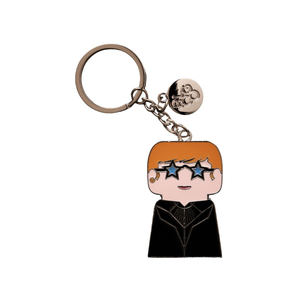 Blogo Firenze - portachiavi icon in metallo The Rock 5 cm