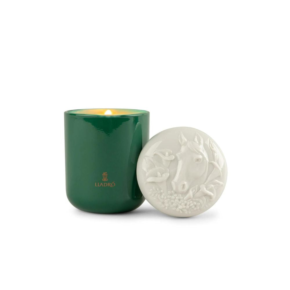 Lladrò - candela profumata cavallo giardini di valencia 590g