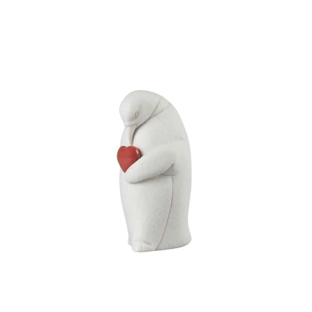 Lladrò -  scultura Colby Pinguino protettore bianco 11cm