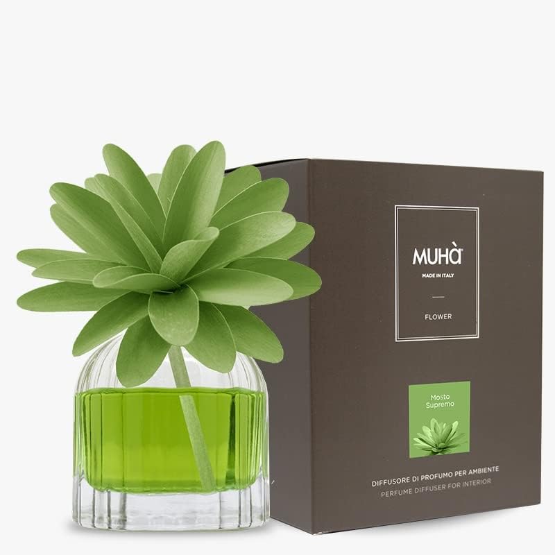 Muhà - profumatore d'ambiente flower diffuser - mosto supremo 60ml