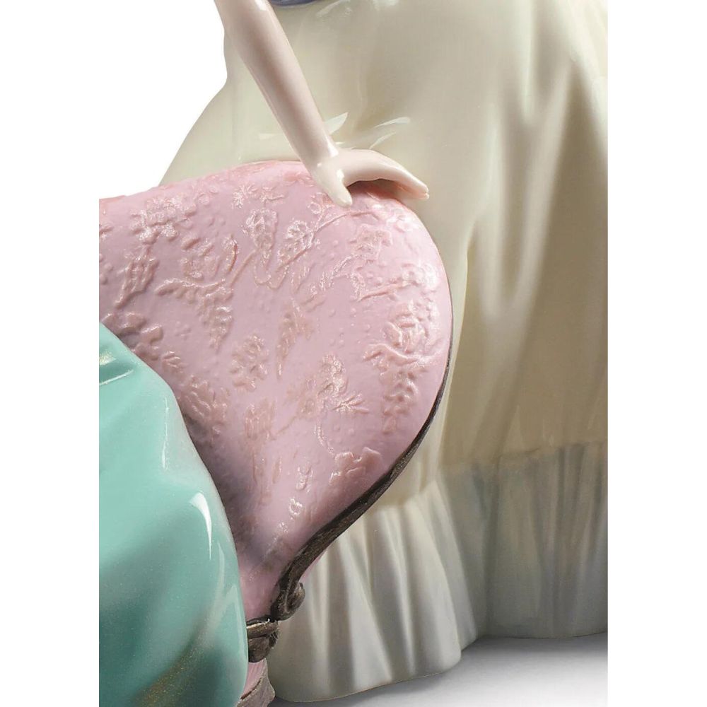 Lladrò - scultura figura donne 23cm