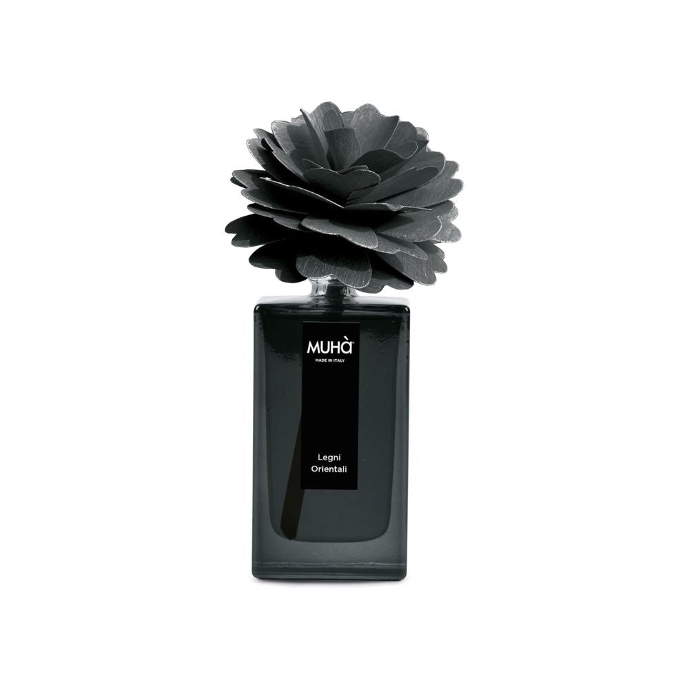 Muhà - profumatore d'ambiente peonia diffuser - legno di cedro e sandalo 100ml