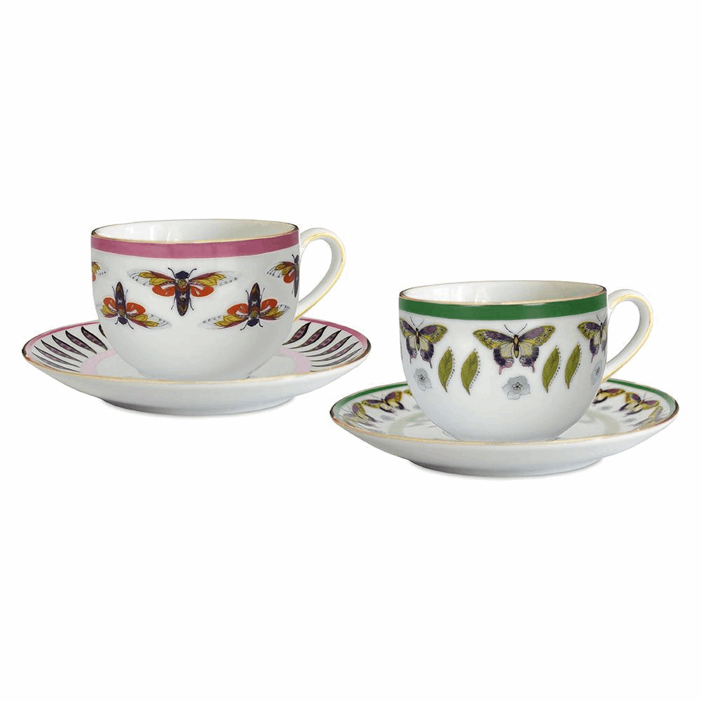 Tazzine da tè - set di 2 tazze amazzonia