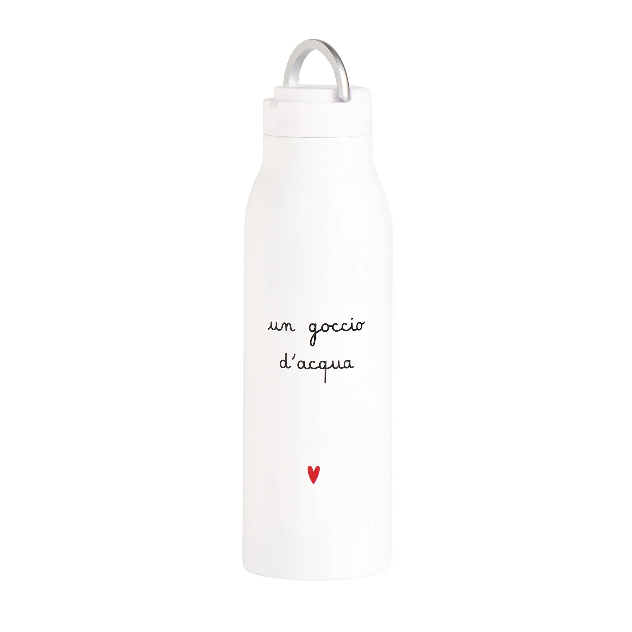 Simple day -  Borraccia termica decoro un goccio d'acqua 0.5l