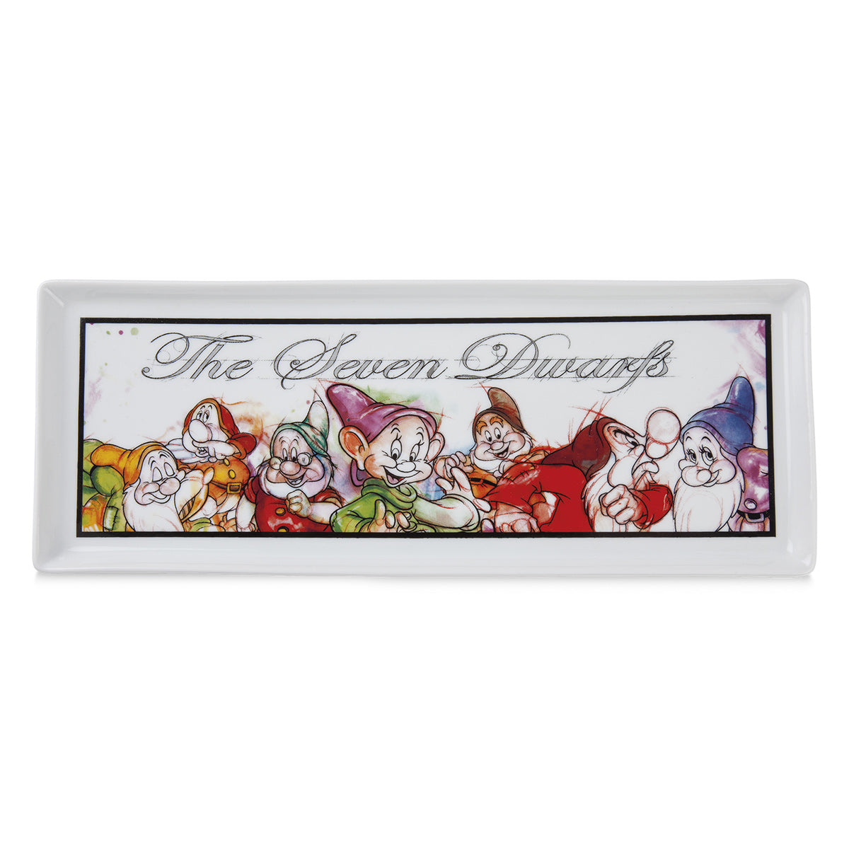 Egan - Vassoio in porcellana 7 Nani Disney 26x10cm
