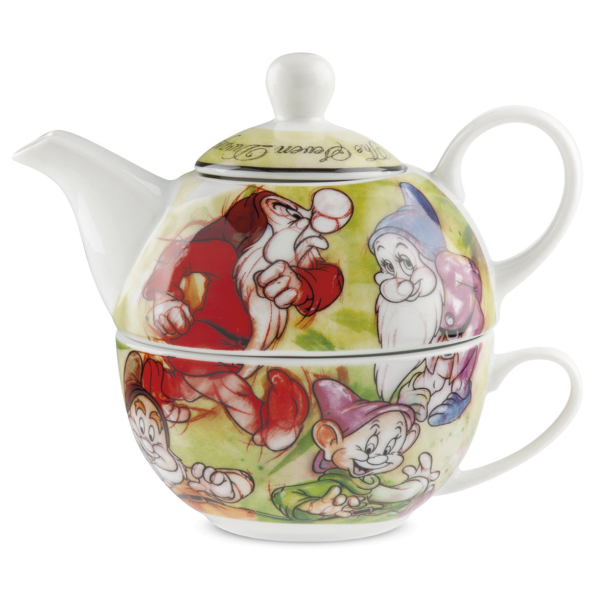 Egan - Set Teiera con Tazza + Zuccheriera in porcellana 7 Nani Disney