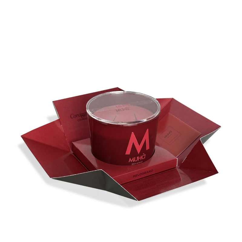 Muhà - candela Profumata in Vetro - Melograno 270g