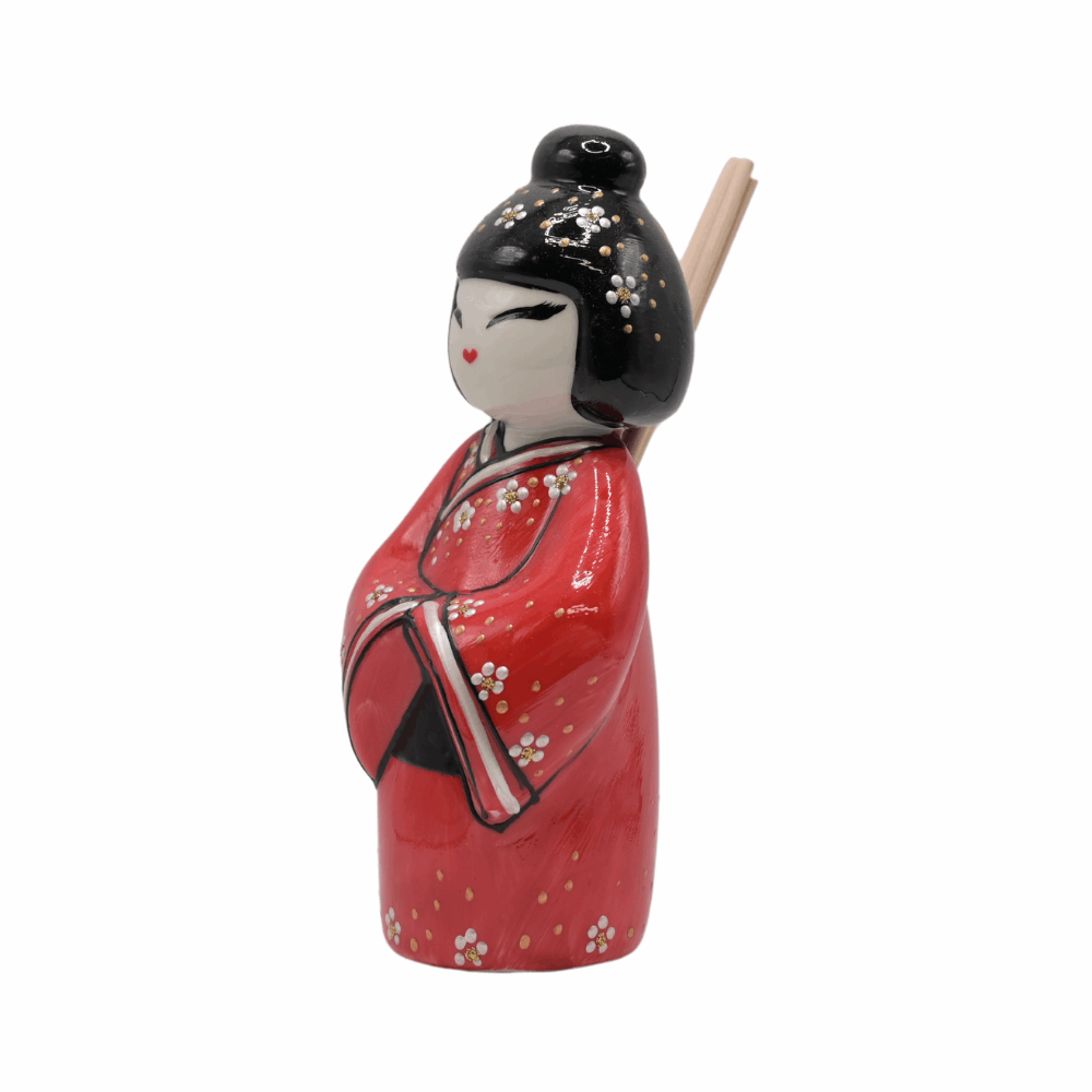 Profumatore kokeshi - rosso