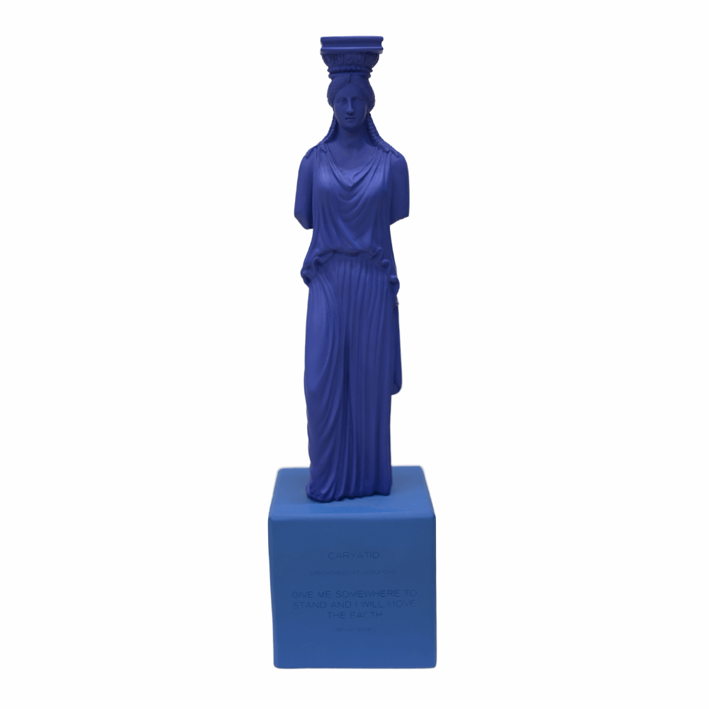 Cariatide – blu