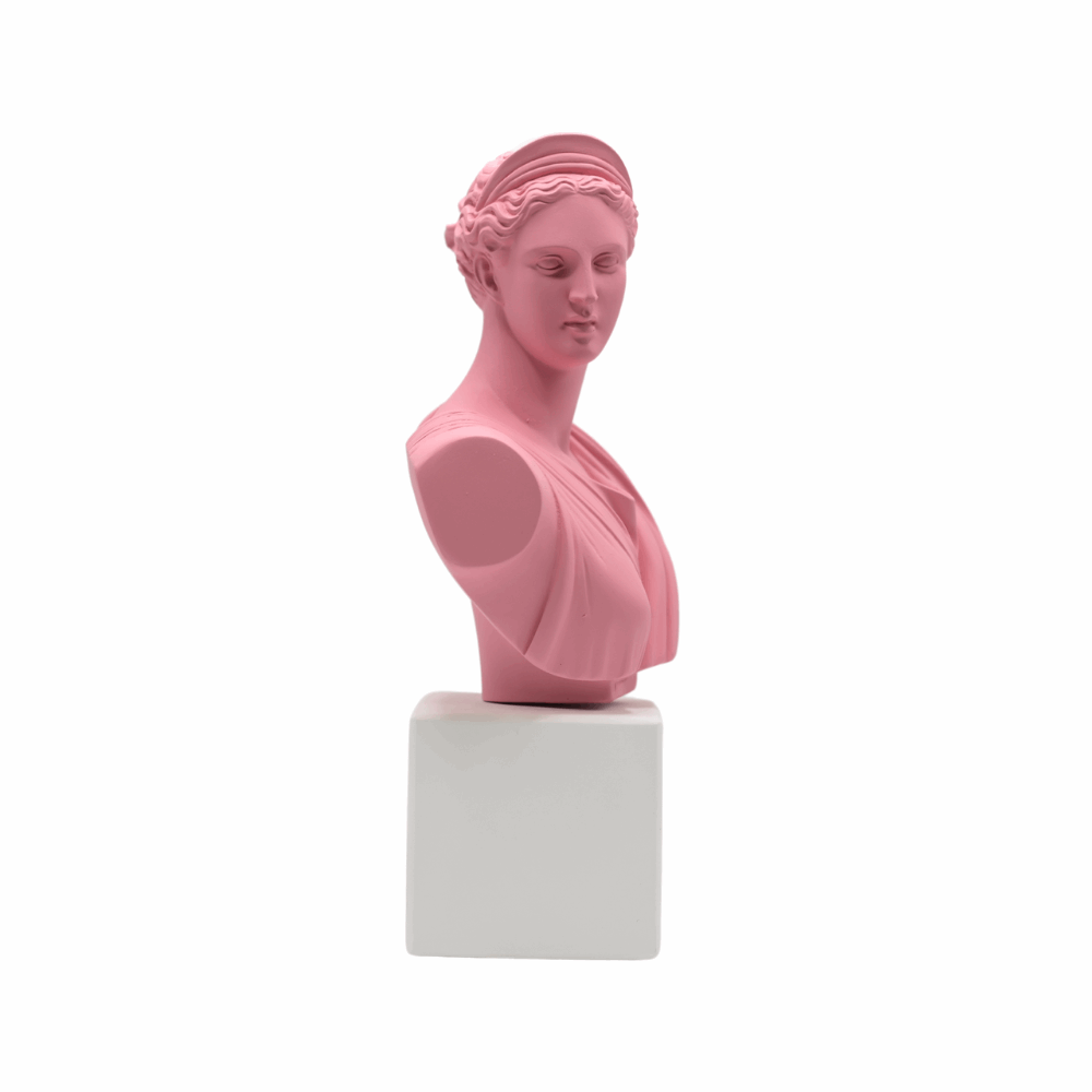 Busto Di Artemide - rosa