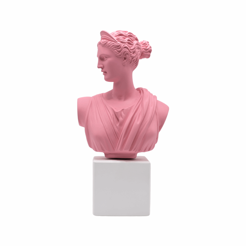 Busto Di Artemide - rosa