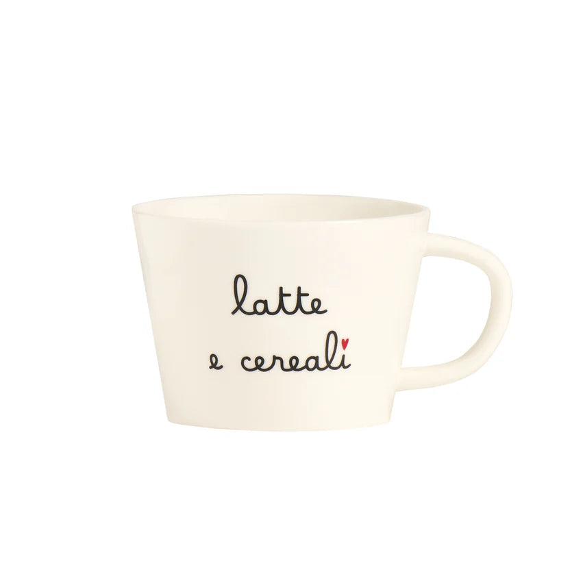 Simple day -  Set 2 Tazze Colazione Latte e cereali 580ml