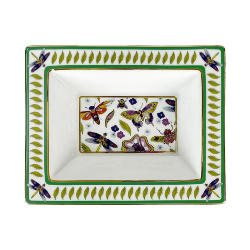Baci Milano - Svuotatasche in porcellana Amazzonia 19,5x15,5cm