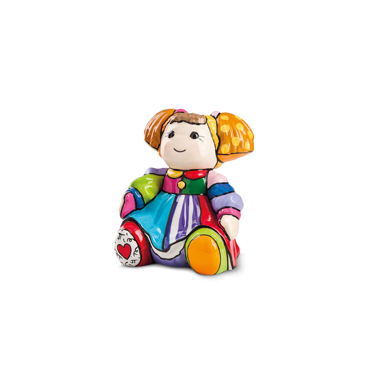 Egan - Bambola in ceramica by Britto 6x8cm