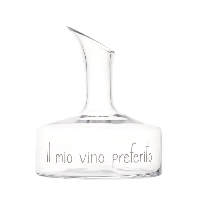 Simple day - Decanter in vetro Il Mio Vino Preferito 1.2lt