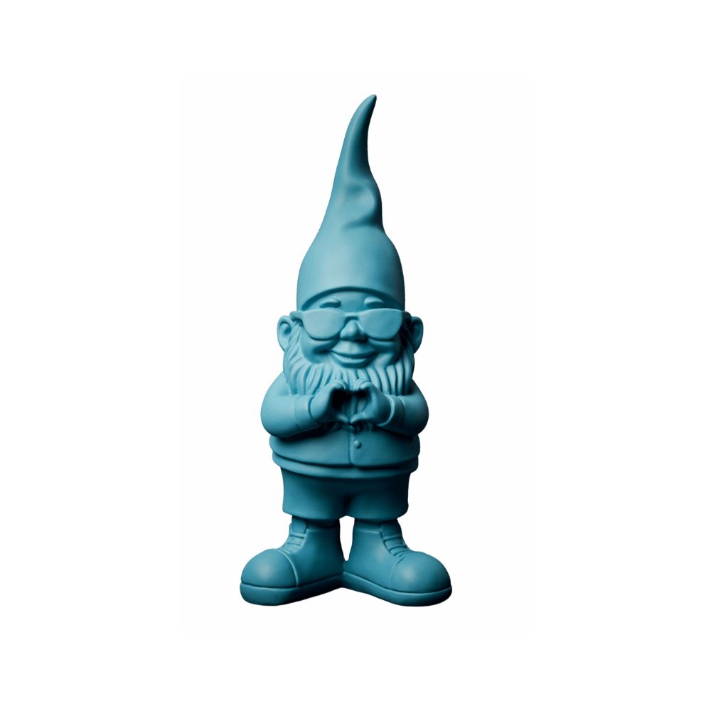 Blogo Firenze – statua cuore Romeo blu 10cm