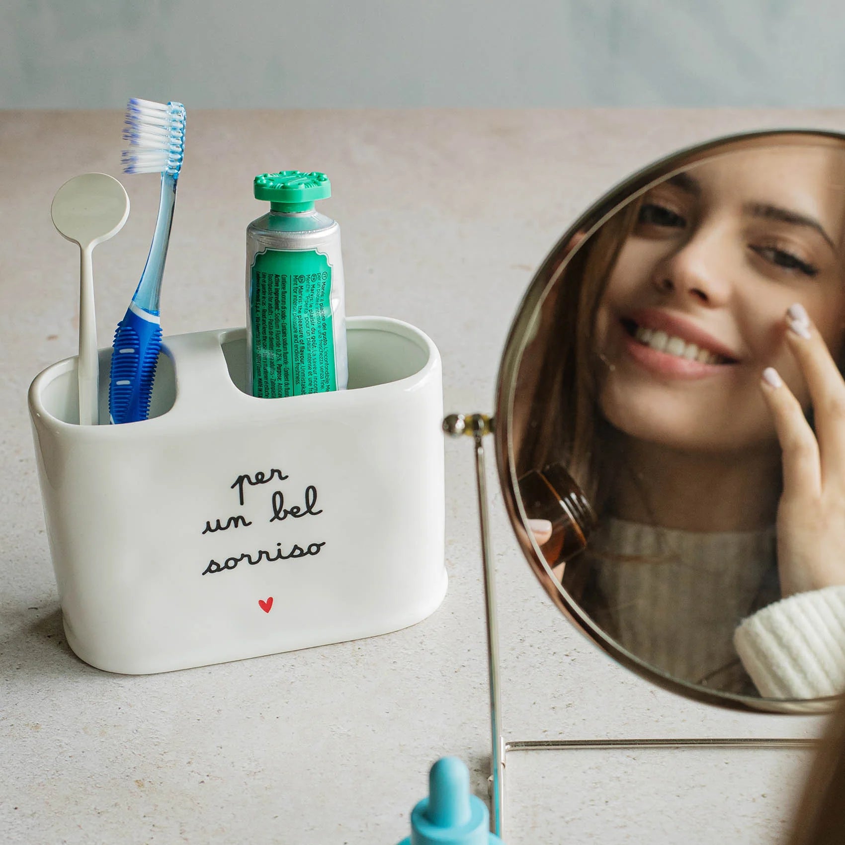 Simple day -  Portaspazzolino XL Per un bel sorriso