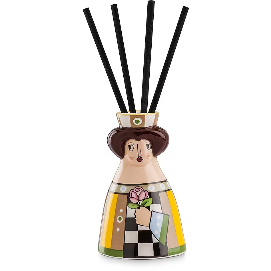 Egan - Profumatore in ceramica I Girgenti Regina Giallo 7x12cm