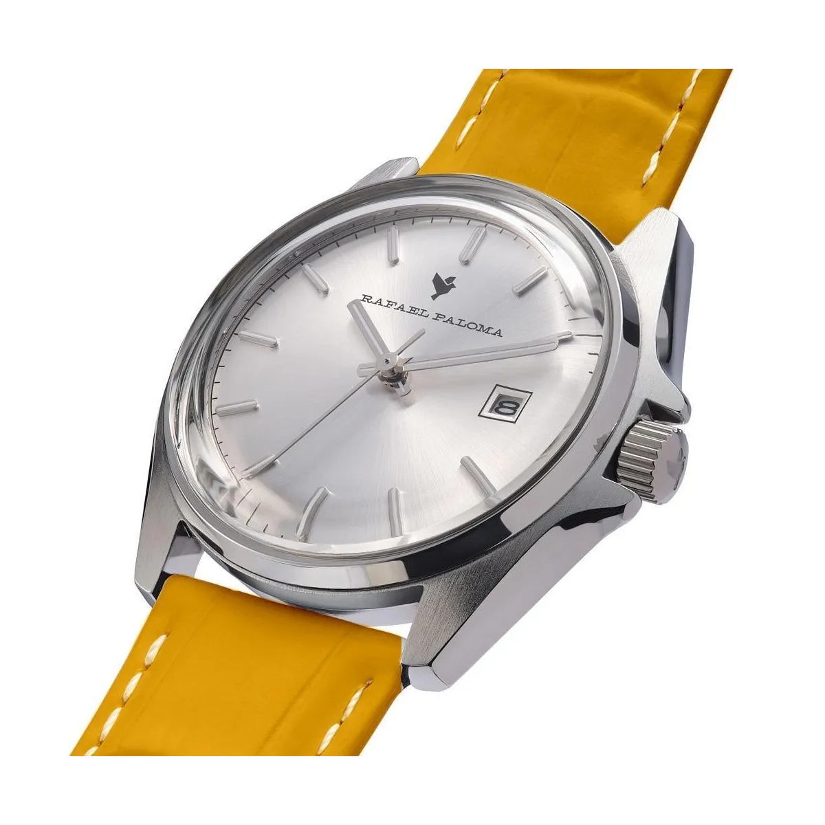 Rafael Paloma Orologio Bilbao Cinturino Giallo