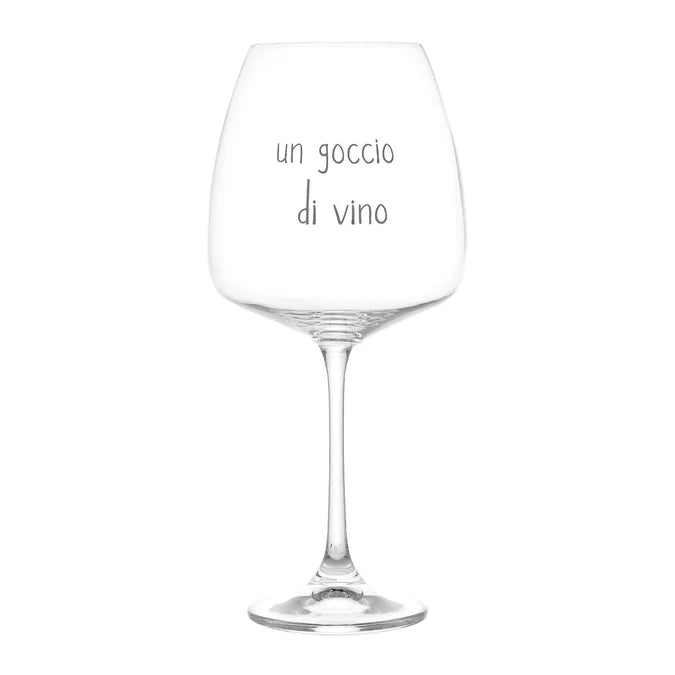 Simple day - set due calici Un goccio di vino 77cl