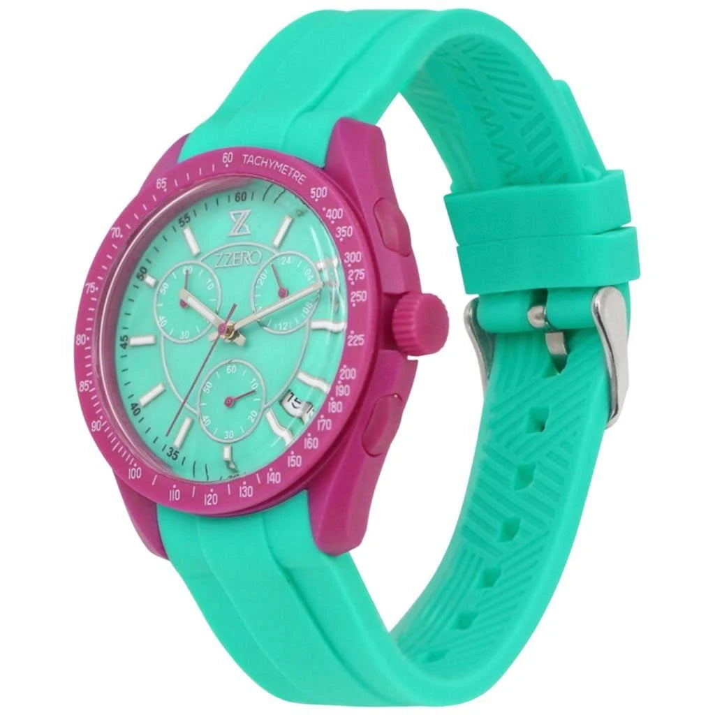 ZZero Crono Orologio Cinturino Verde ZZ9001V